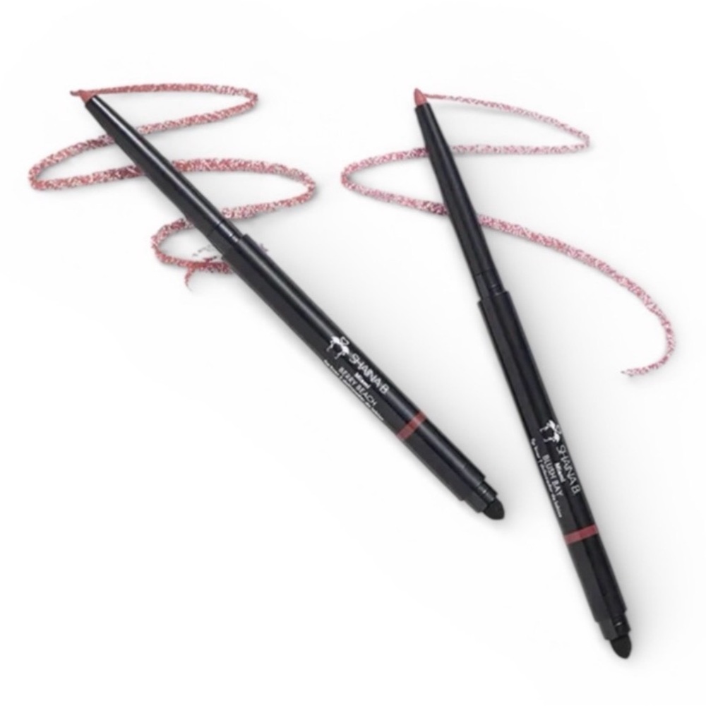 Shaina B Miami Lip Liners Blush Bay and Berry Beach